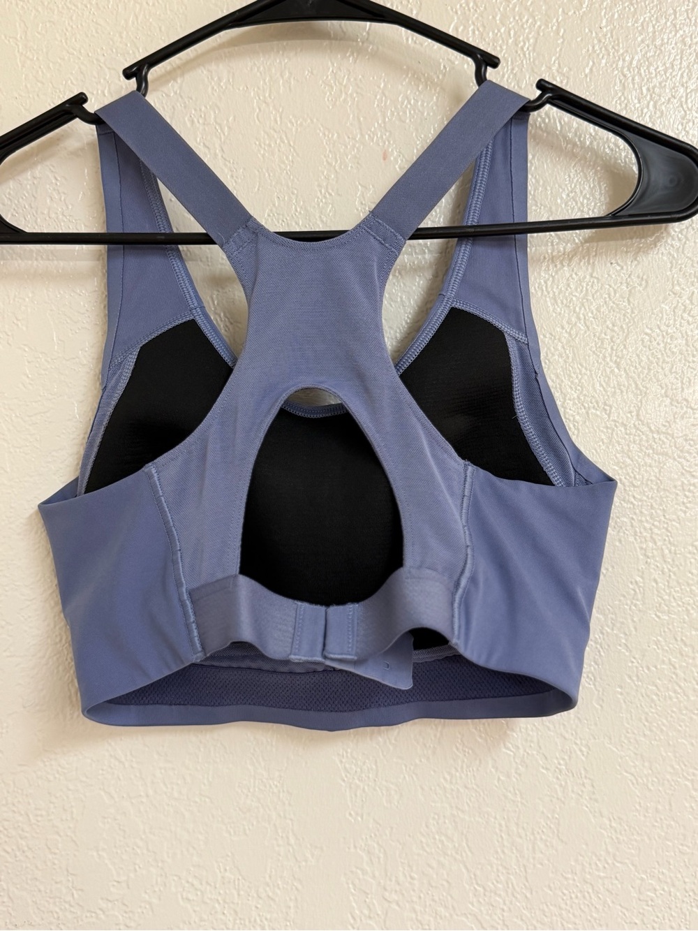 adidas Racerback Sports Bra in Slate Blue - Picture 2 of 3